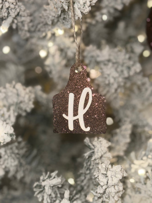 Western Cow Ear Tag Stocking Tag🐮